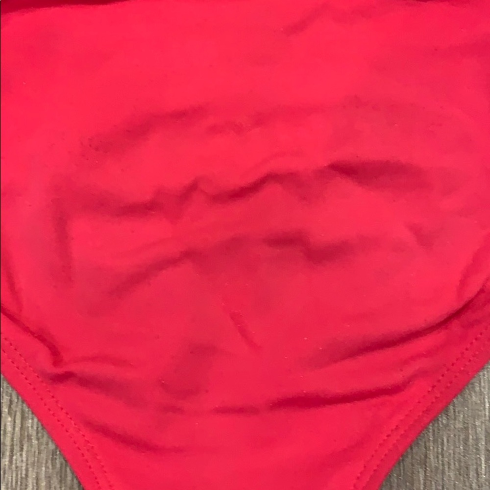 Tea Collection Solid Ruffled Bikini Bottom - Picture 5 of 5
